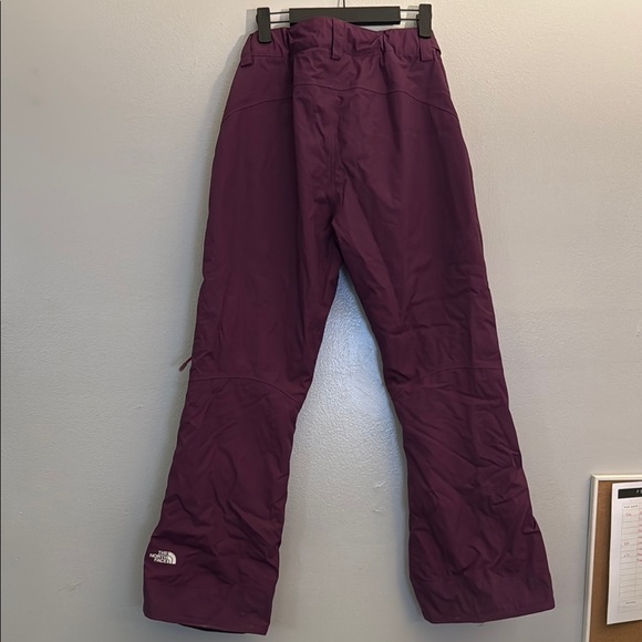 The North Face Maroon Snow Pants - Picture 4 of 10
